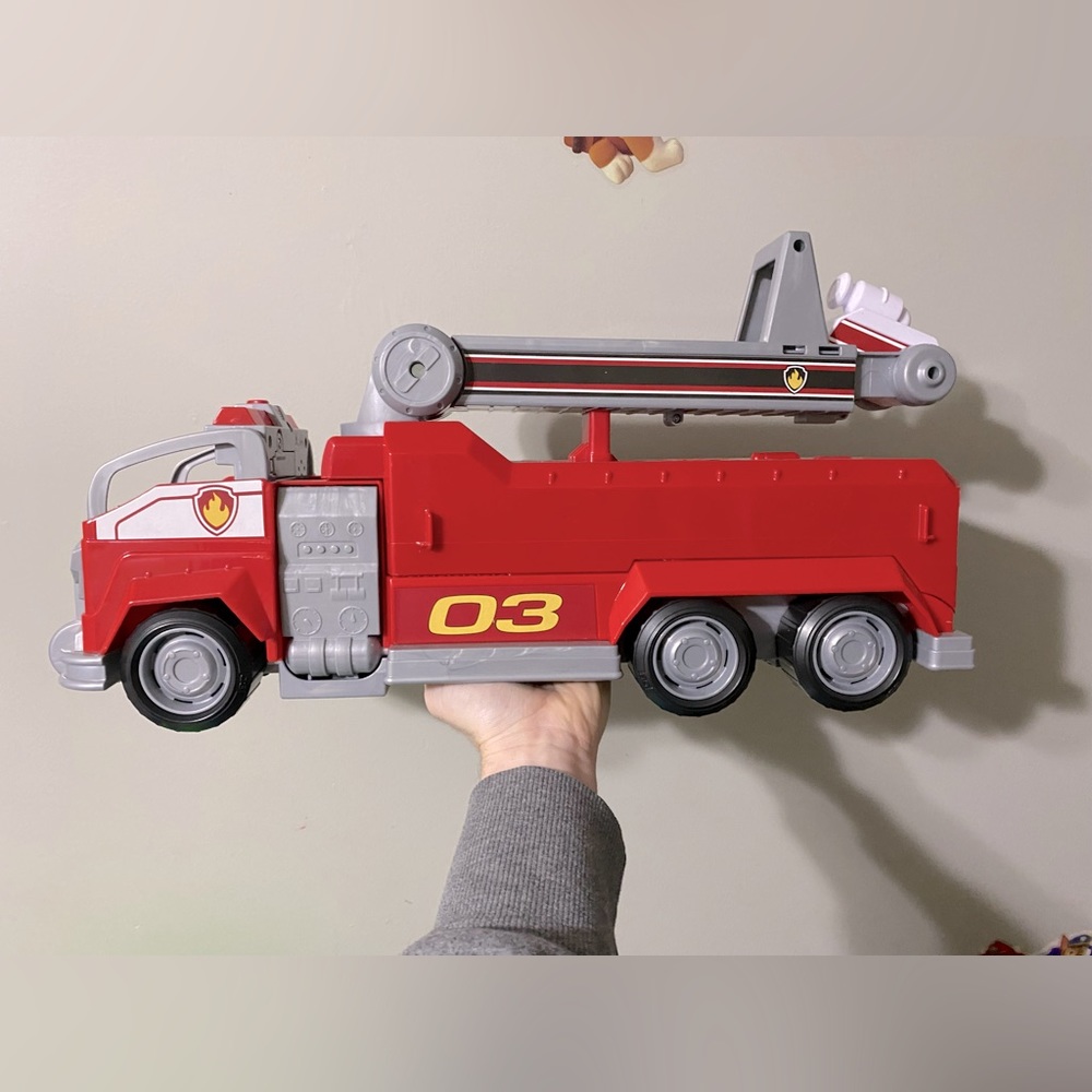 Marshall fire truck